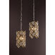Tiara 3 Light 8.5 inch Vienna Bronze Pendant Ceiling Light